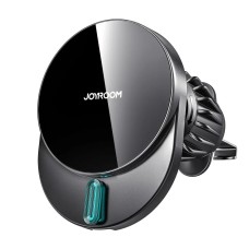Автомобільний тримач із бездротовою зарядкою Joyroom JR-ZS409 magnetic wireless car charger Black